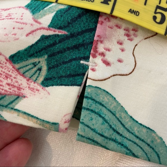 Ann Taylor factory botanical print ankle pants. - Picture 5 of 16